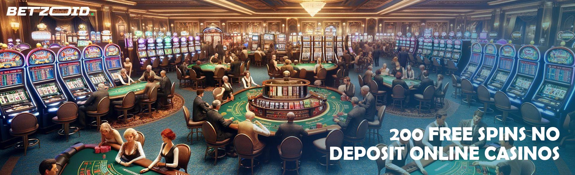 200 Free Spins No Deposit Online Casinos.